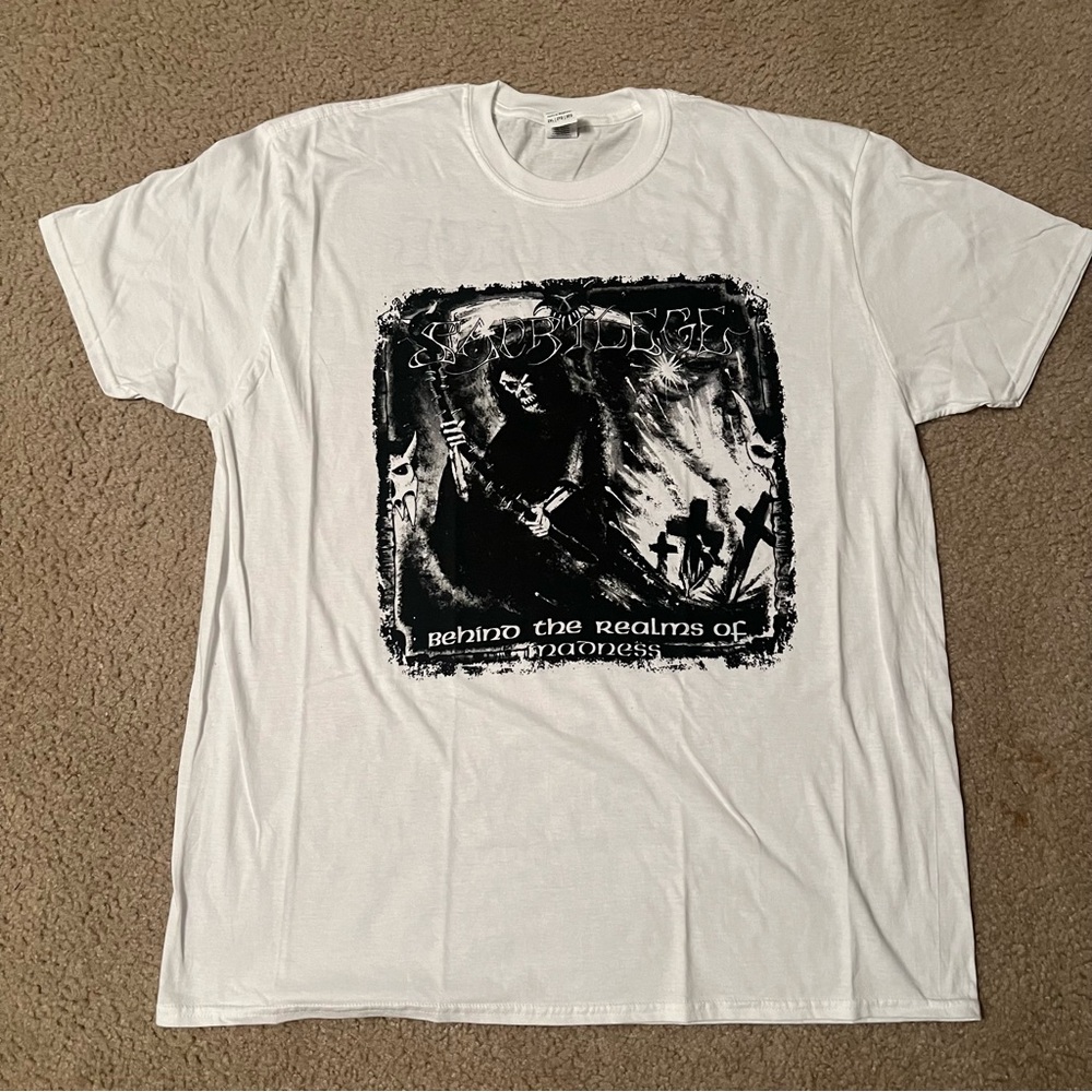 Sacrilege Behind the Realms of Madness shirt